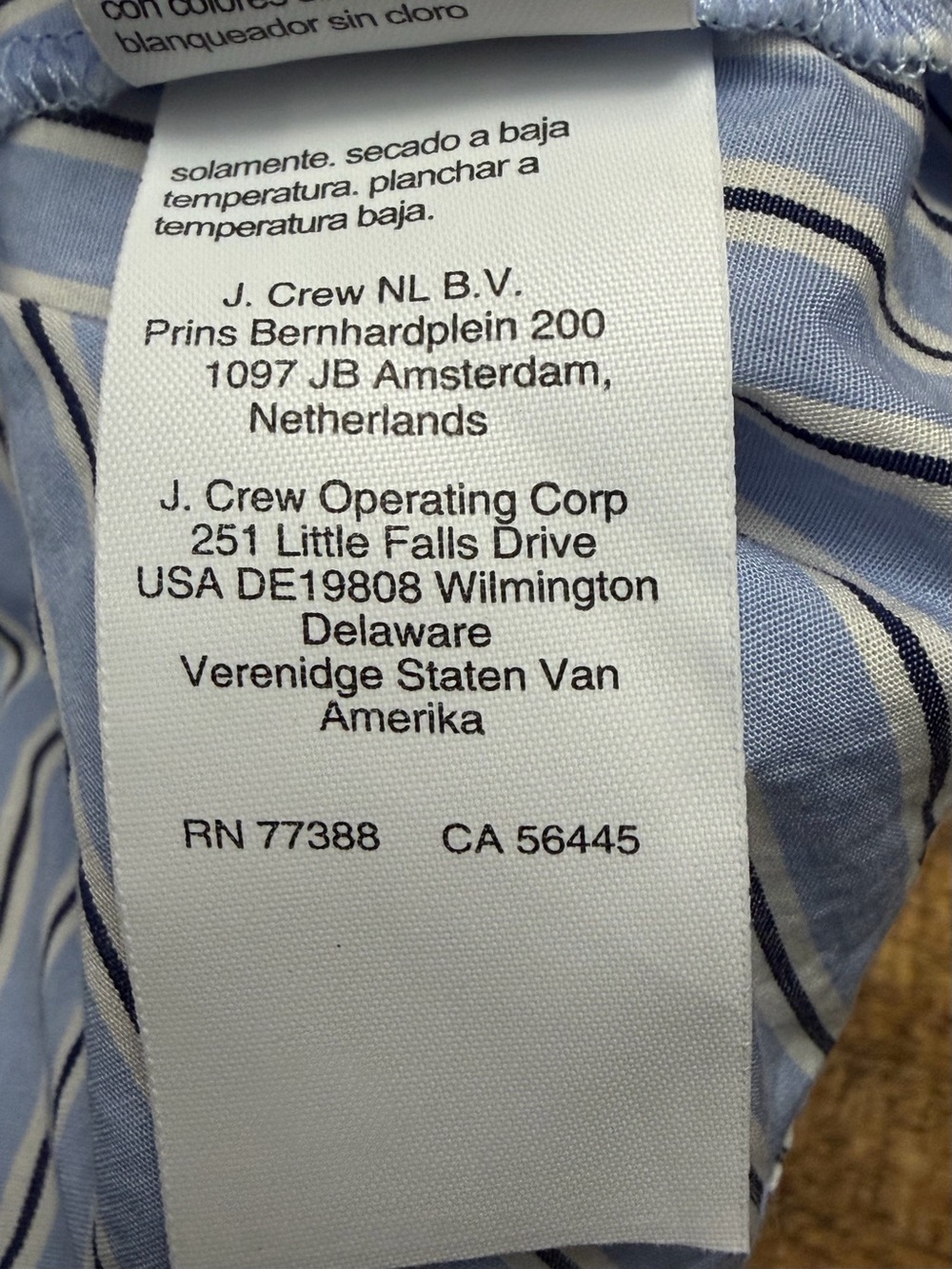 J. Crew Elena shirt-dress in striped cotton poplin - Picture 5 of 8